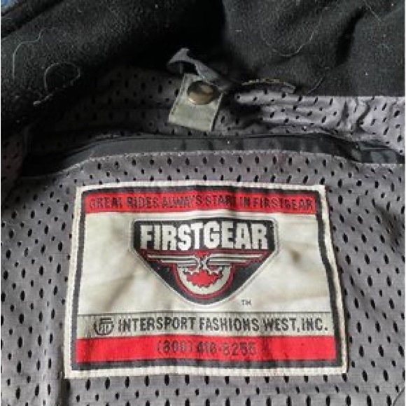 Men’s First Gear Padded Motorcycle Jacket winter - Picture 6 of 8